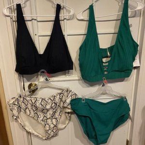 New with tags Women's 3X bathing suits